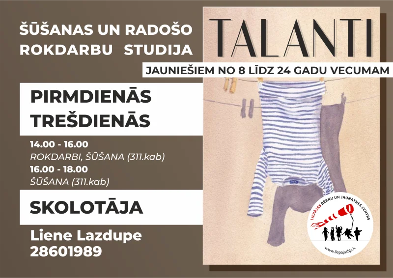 Radošā rokdarbu studija "Talanti"